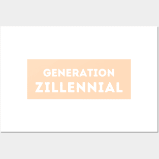 Generation Zillennial Posters and Art